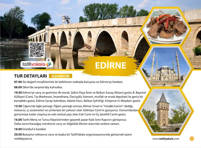 Katalog sayfa 23: Edirne Turu
