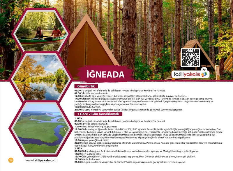 Katalog sayfa 34: İğneada Longoz Ormanları Turu