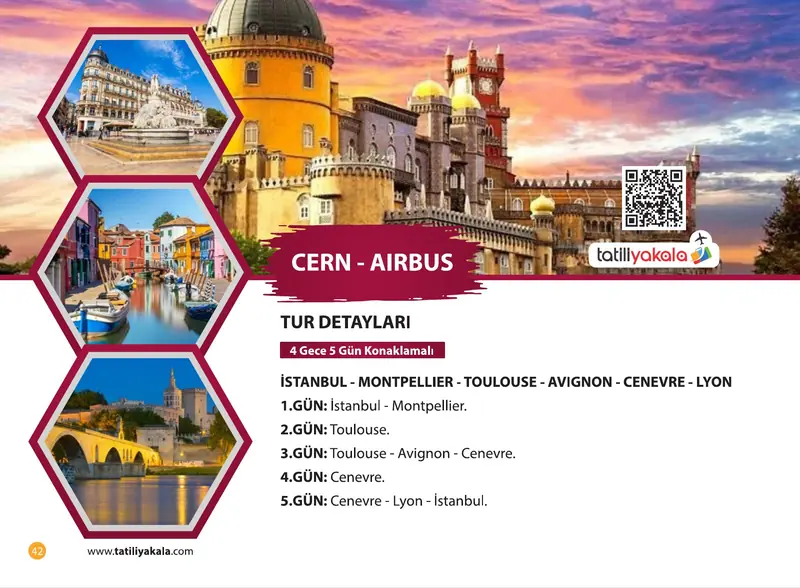 Katalog sayfa 42: CERN ve Airbus Turu