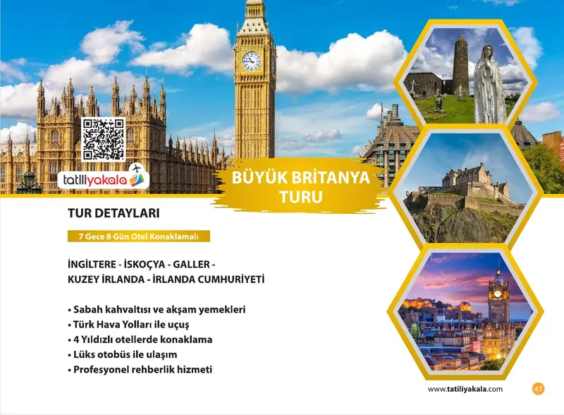 Katalog sayfa 47: Büyük Britanya Turu