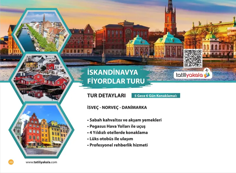 Katalog sayfa 48: İskandinavya ve Fiyordlar Turu